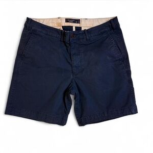 ABERCROMBIE & FITCH- Men's navy blue shorts- Size: 33"